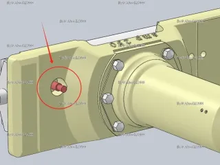 Tiger Tank Turret Mantlet Detail Module (STL-35)