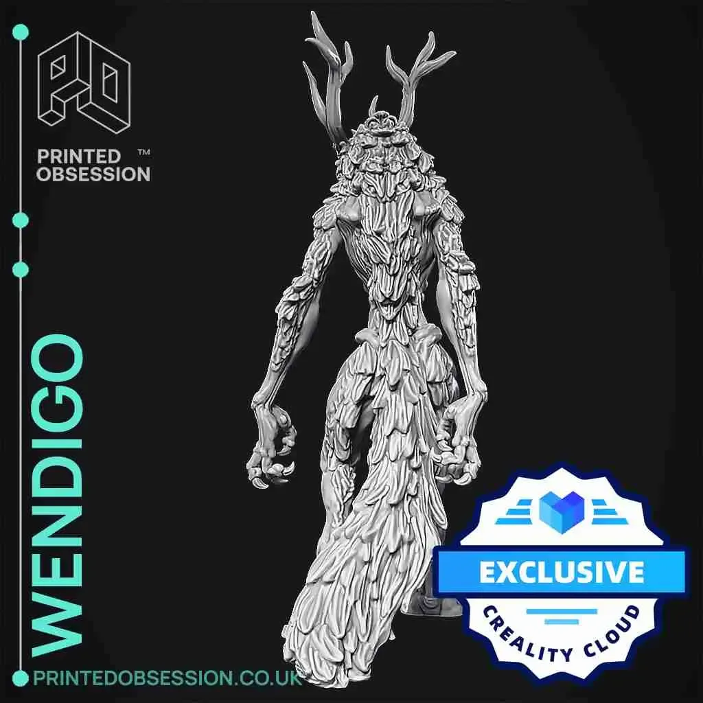 Wendigo - Full Figurine - Halloween Monster - CC Exclusive