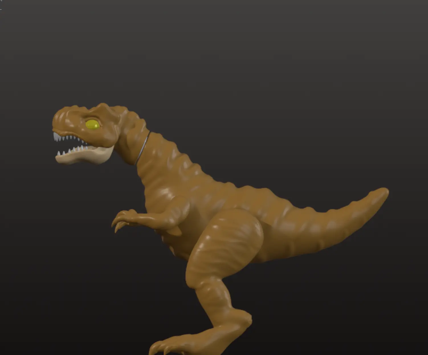 Tyrannosaurus rex t-rex articulated flexi