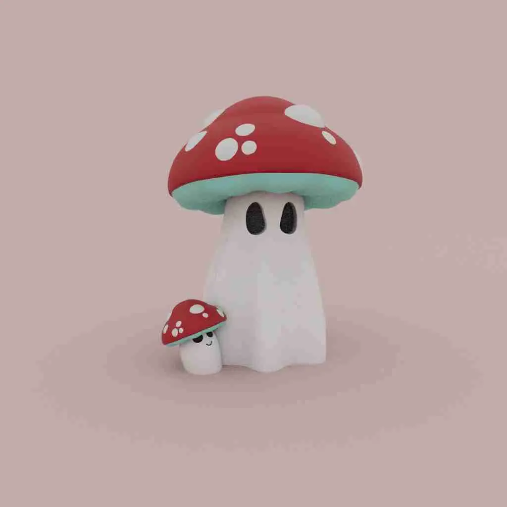 ESPECIAL DE HALLOWEEN COGUMELO FANTASMA