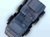 All-terrain SF vehicle on wheels 13 - sci-fi science fiction-1