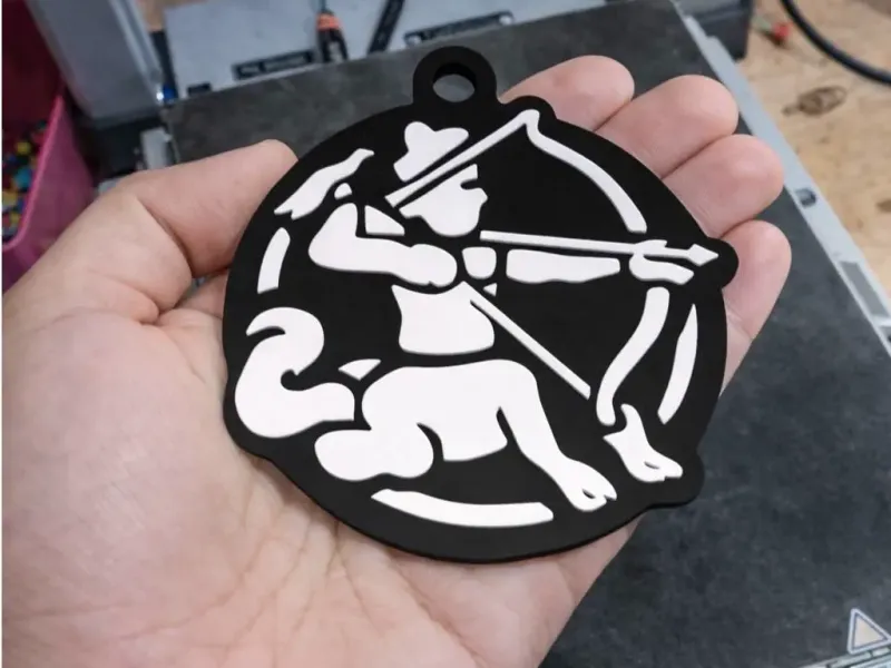 keychain the zodiac sagitario