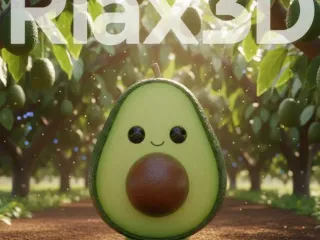 Avocado Figurine