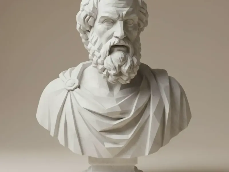 Epictetus - Statue