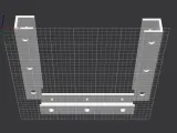 Under-Desk Laptop & Tablet holder-3