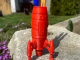 Retro Rocket Pen Holder-2