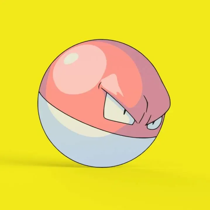 Voltorb Wall Art