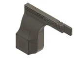 Redireccionador de flujo de aire del ventilador trasero de Creality K1 (Cubierta del ventilador trasero)-0
