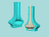 Candle Mold A09 - Molding Maker Wick Template-4