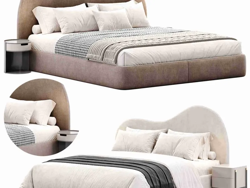 Nuage bed by Nohohome