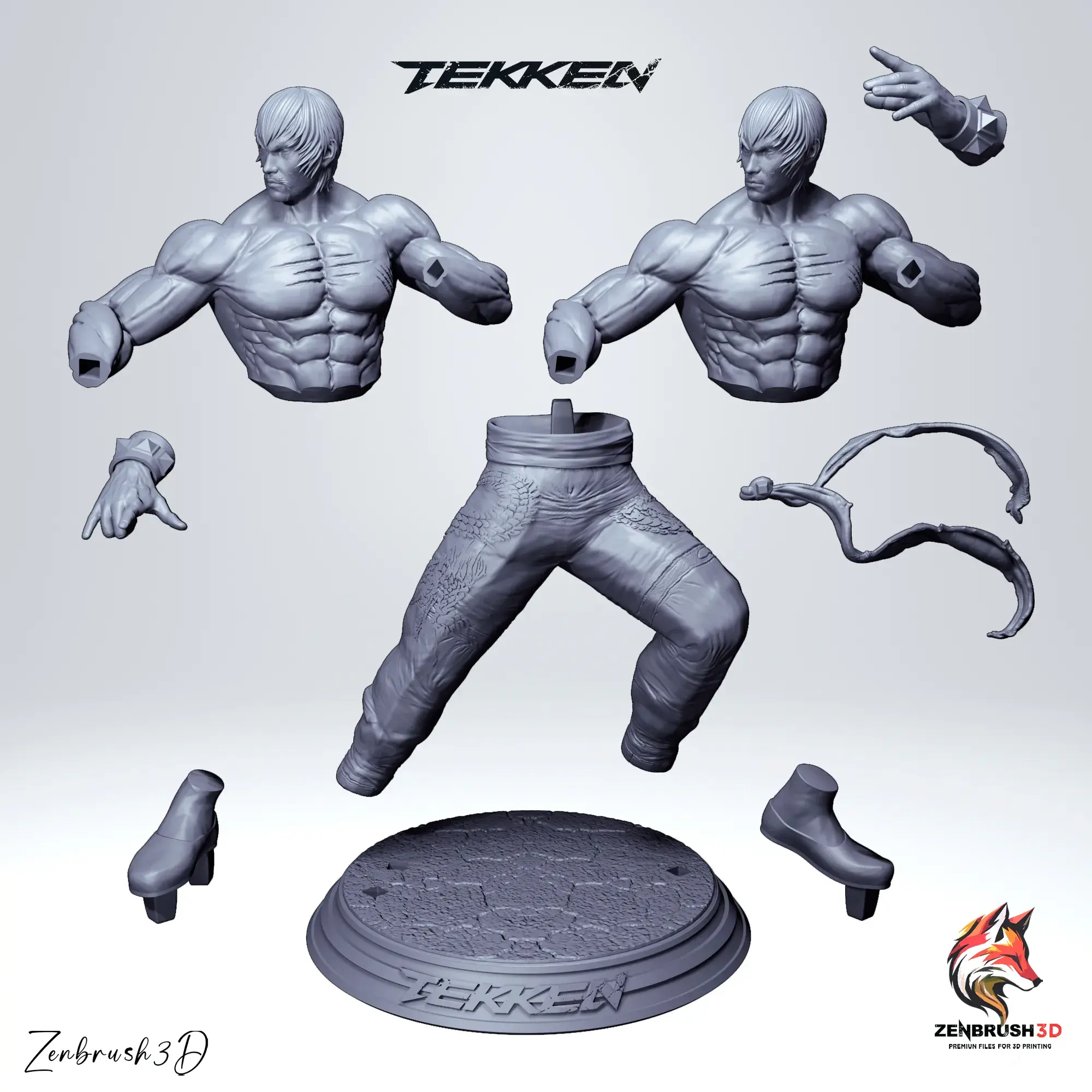 MARSHALL LAW - TEKKEN IMPRESIÓN 3D