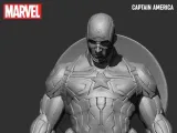Kaptan Amerika 3d baskı modeli-0