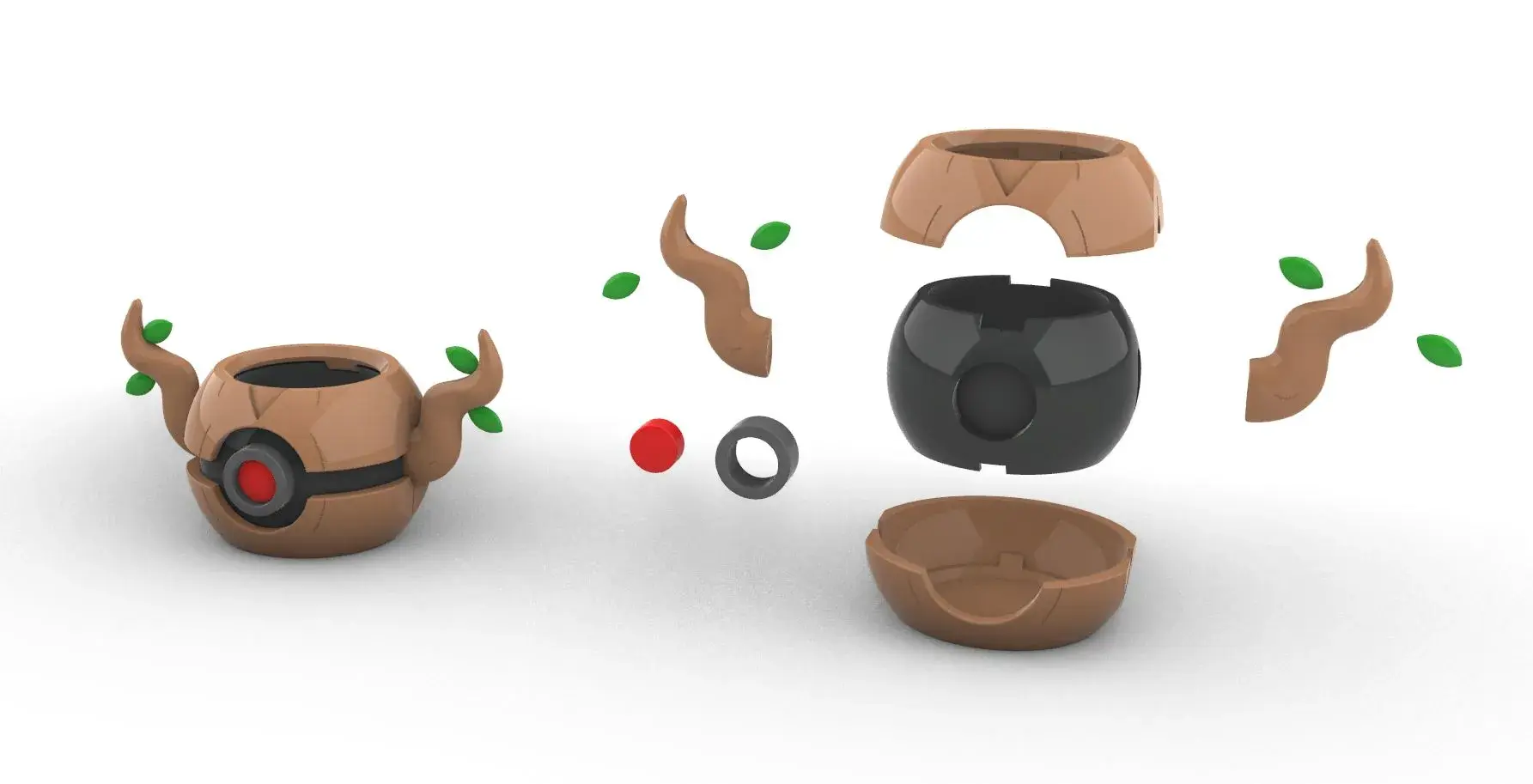 Pokeball Phantump Pot