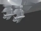 Trophic Boat 3D Printable Model-4