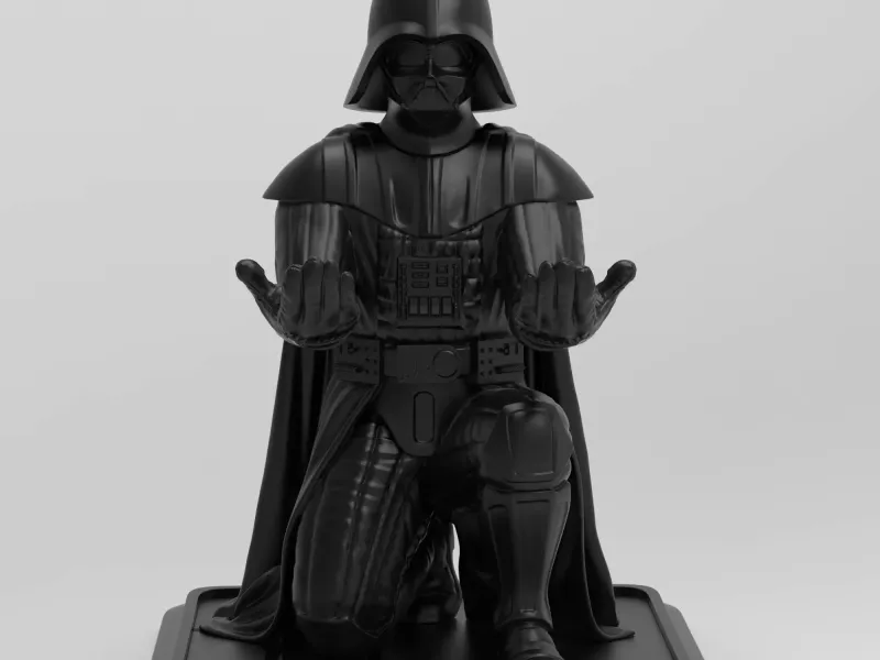 Kneeling Darth Vader Pen Holder