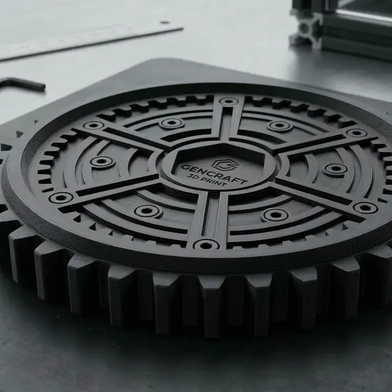 Introducing the GenCraft 3D Printed Mechanical Coaster!