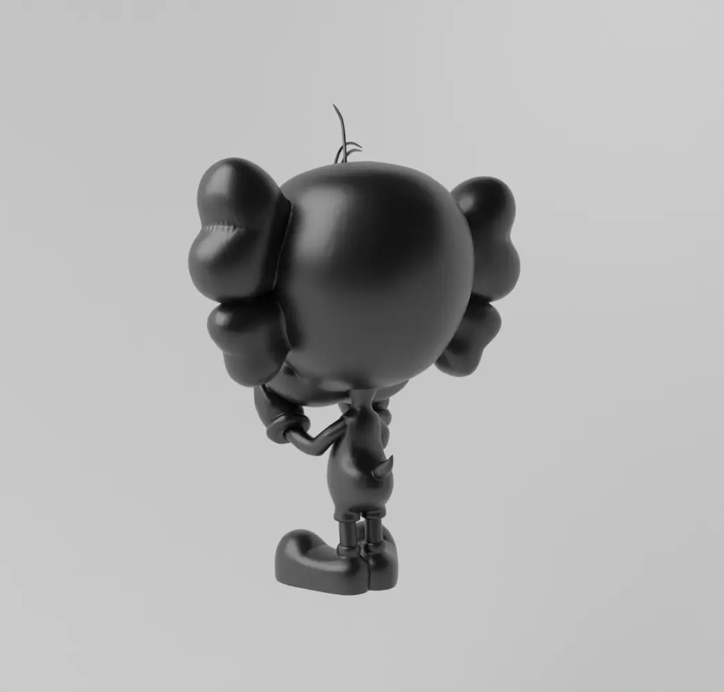 Kaws Tweety Art Toy Fan Art