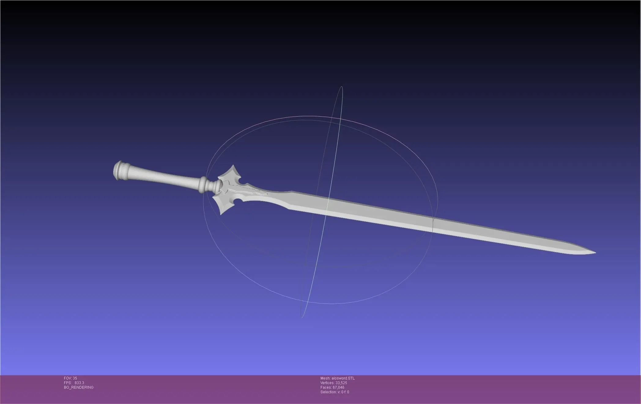 Sword Art Online Kirito ALO Sword