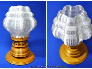 Victorian Hurricane Lamp-Lampshade Modify