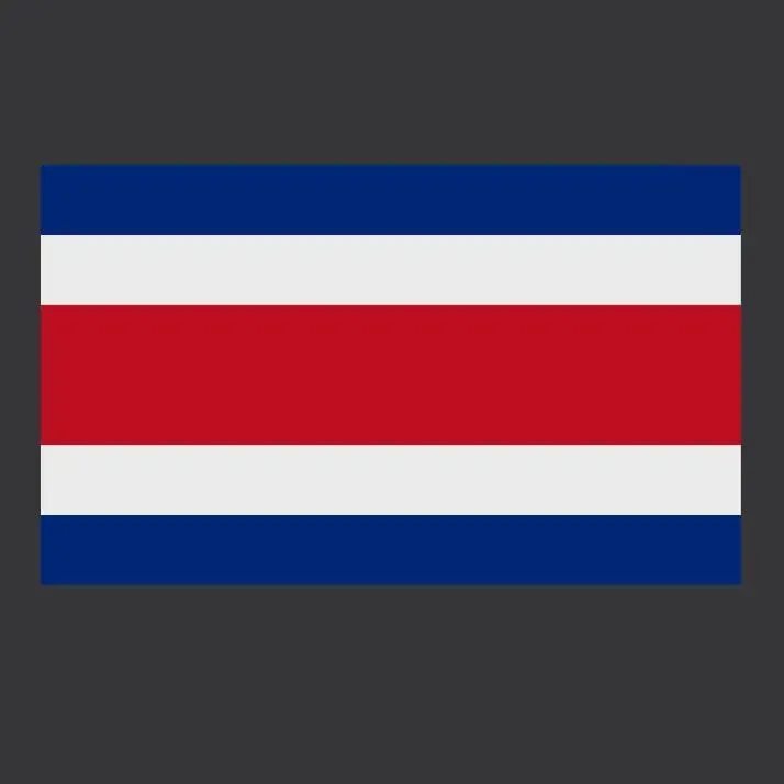 CR - Costa Rica decoration Flag