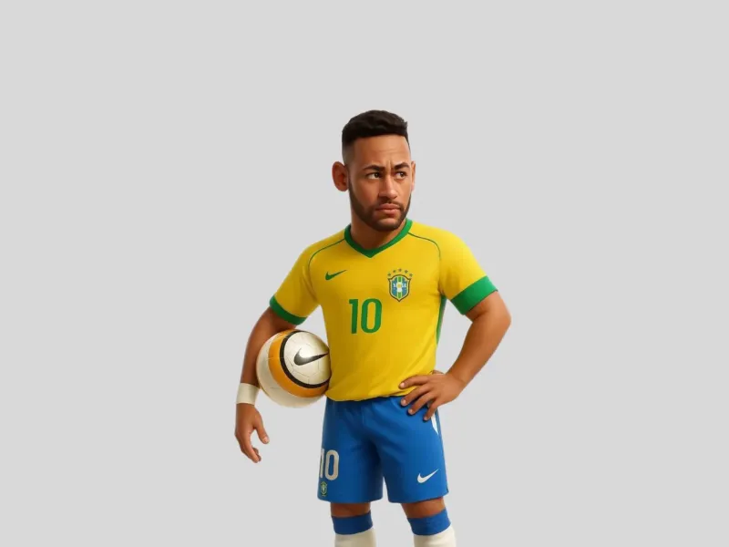 Miniatura Neymar (Postprocesado y pintura a gusto)