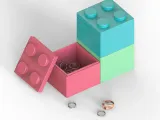 LEGO Organizer Set, 4 pcs Stackable Storage Container Block-2