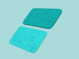 Happy Father's Day - Phrase Mold - Maker Template-4