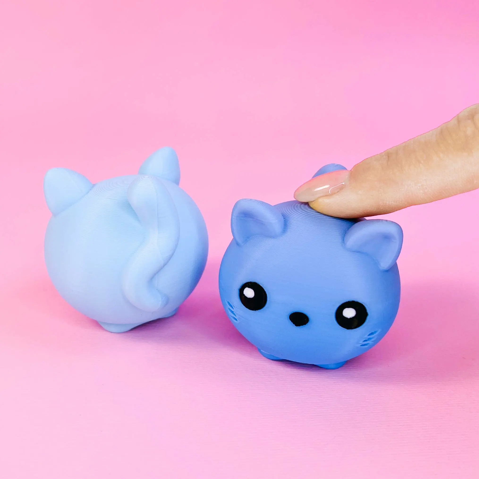 3D Printer Files | 3MF File | Mini! Clicker Cat Fidget, No Stress ...