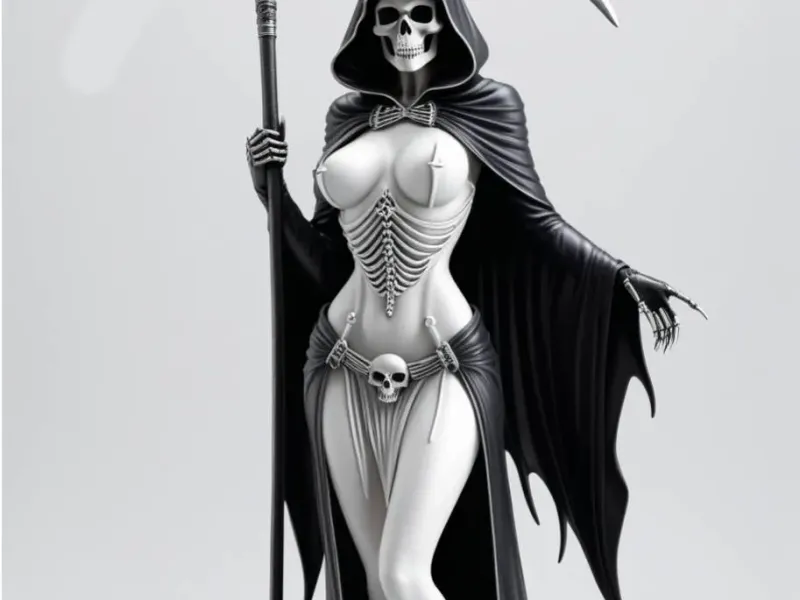 Girl Grim Reaper