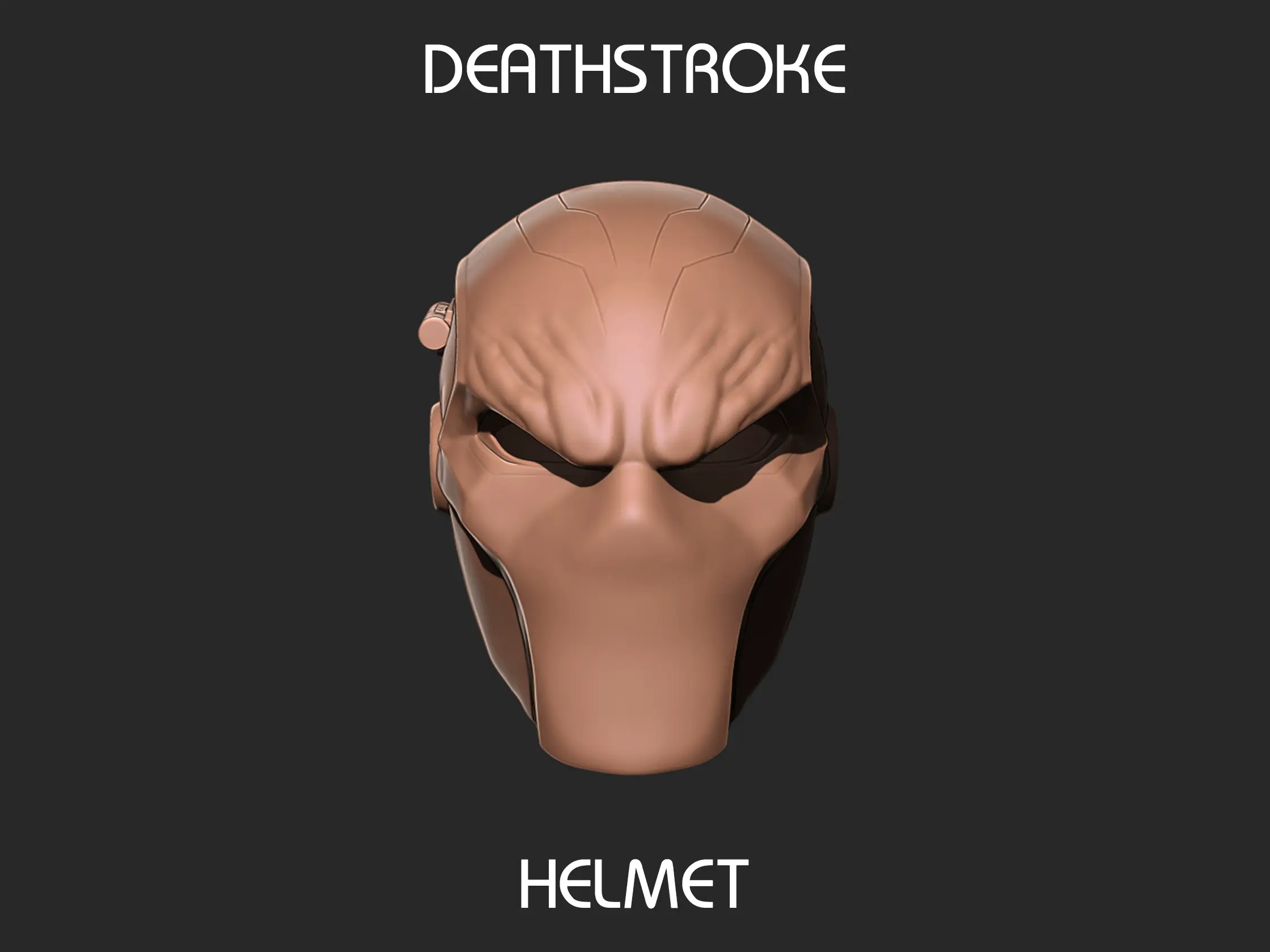 Deathstroke Helmet 3d print model