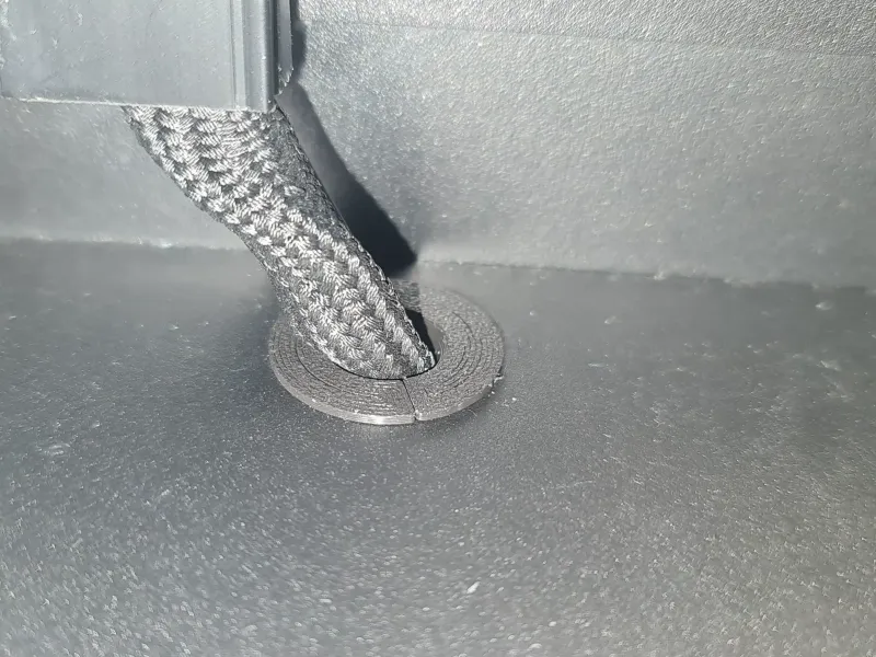 Creality K1 Max ルームグロメット ブラックホールを塞ぐ