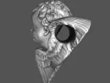 cherub pole holder-1