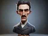 Tesla Bust-0