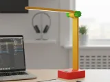 DIY table lamp Cobe LED with 18650 battery-2