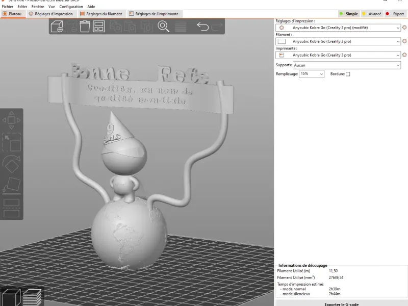Concours Creality 3d