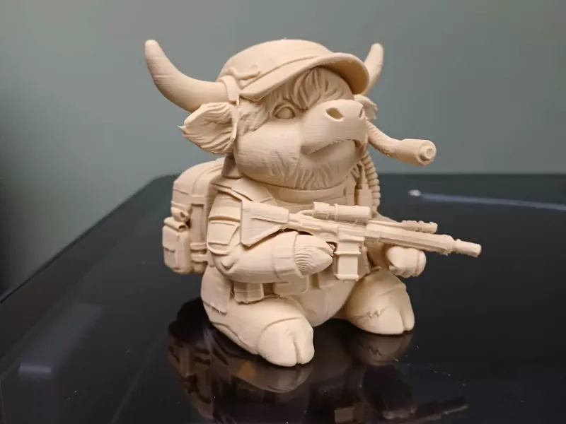 Tactical Cow – Armed & Ready