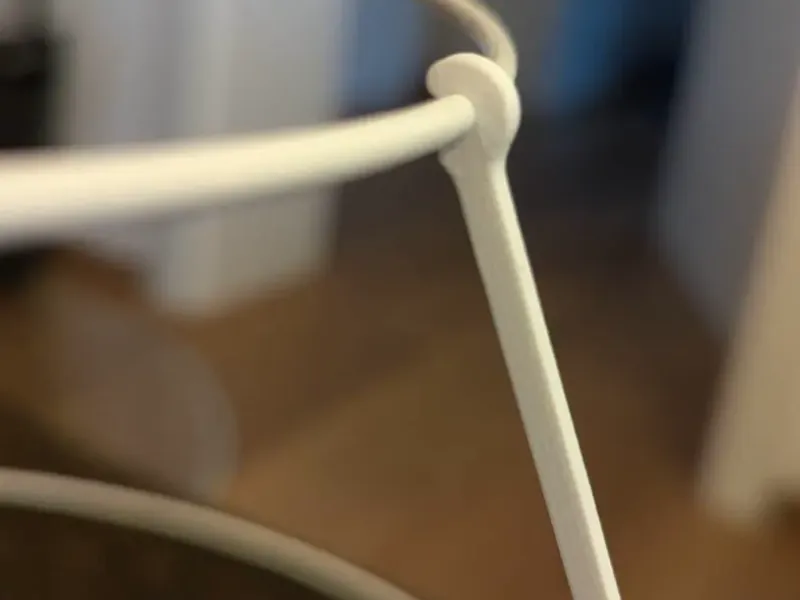 Lamp Shade Holder (for 3 mm rods)