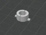 Rotating Office Chair Bottom Fixing Clamp-2