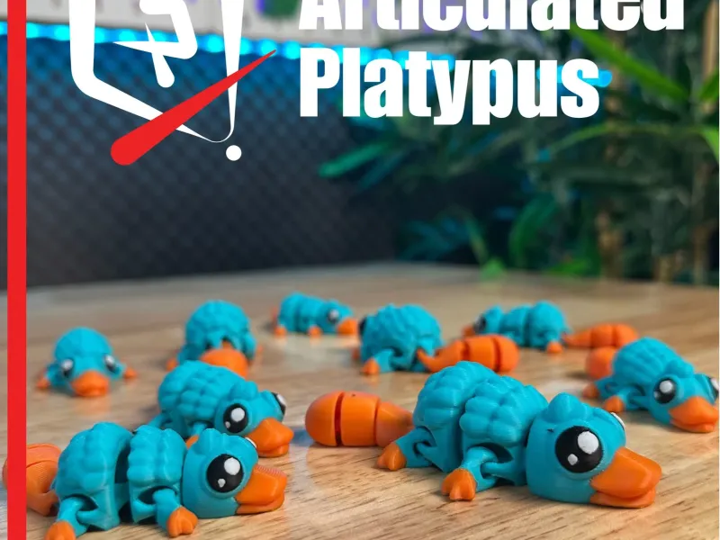 Plastic3D Articulated Platypus