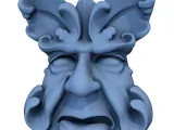 Green Man Mythical Wall Relief Vol.2-6