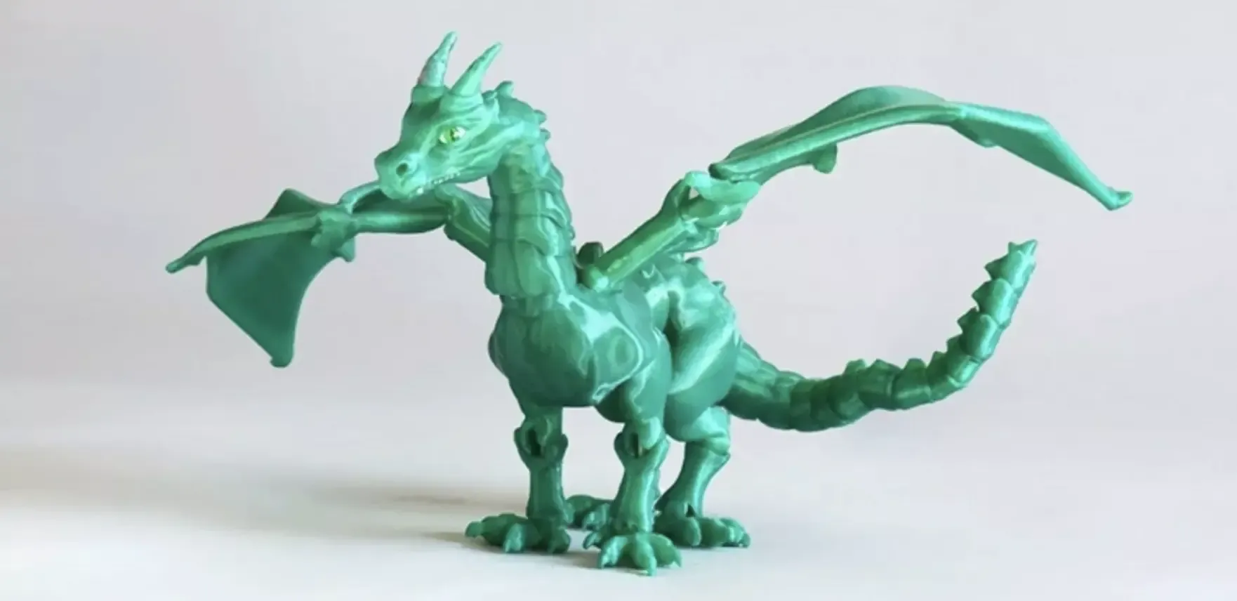 Braq articulated 3d dragon