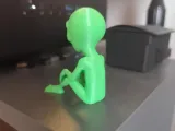 Sitting Alien-1