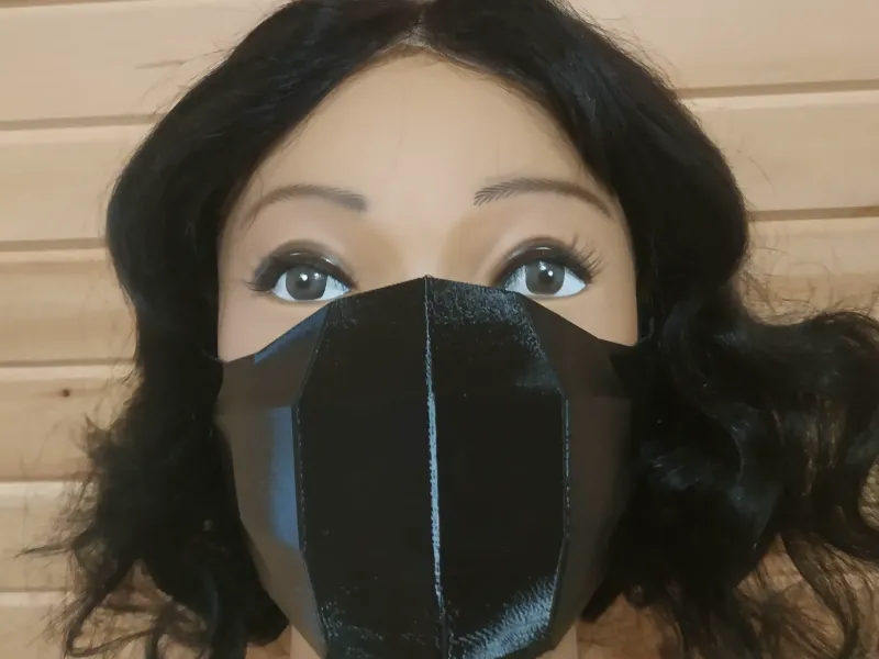 Low-Poly Face Mask