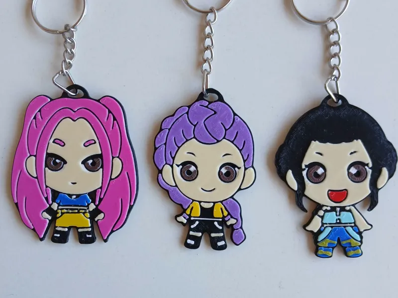 Kpop Demon Hunter Keychain