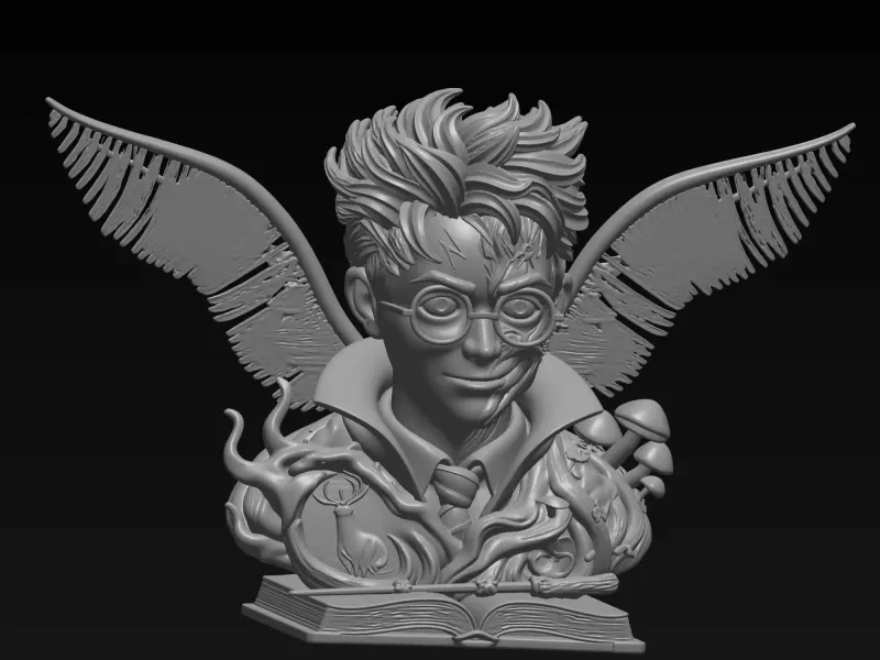 printable harry potter 3d model
