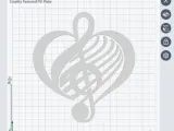 Treble Clef Heart Shape-1