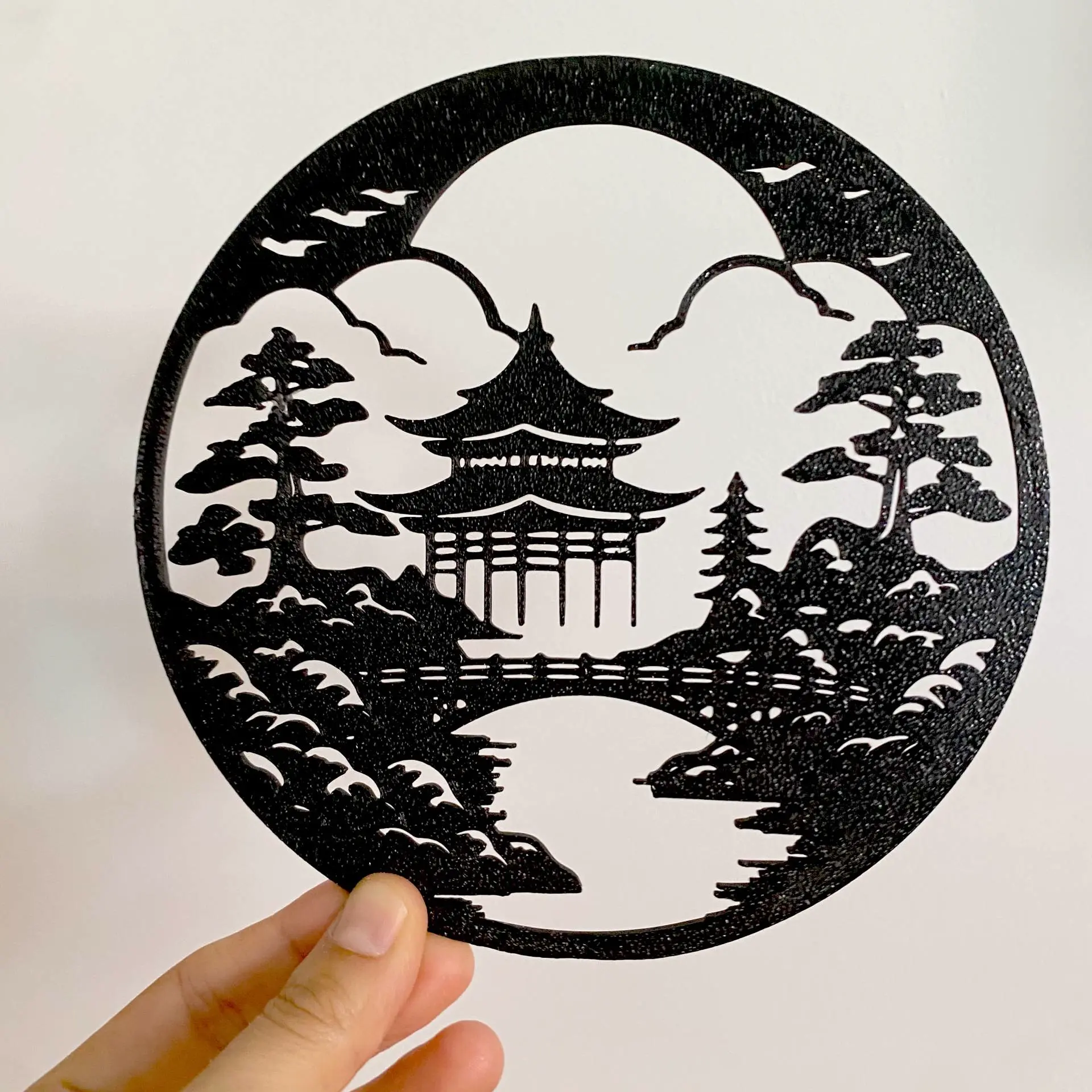 Japanese Temple Wall Art Decor