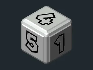 Mario Party Die Block