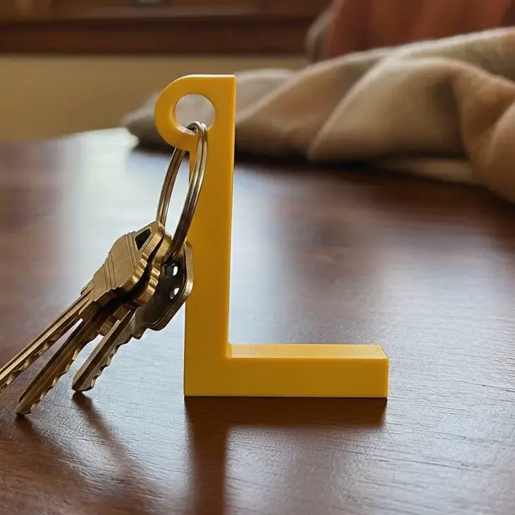 L keychain