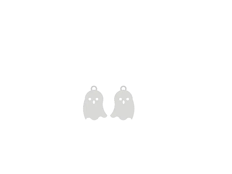 Simple_Ghost_Earrings